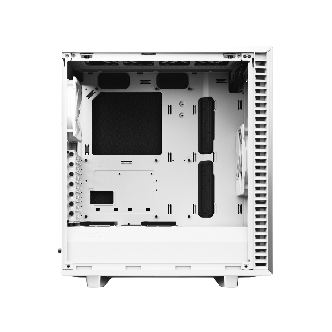 Fractal Design Define 7 Compact White Solid Cabinet with USB 3.1 Gen 2 Type-C Interface