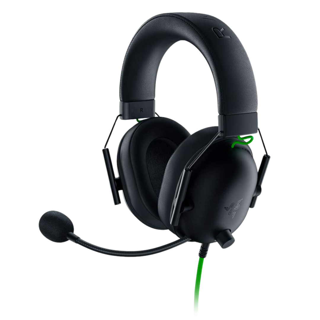 Razer BlackShark V2 X Gaming On Ear Headset - TriForce driver, 3.5mm connection, HyperClear Mic