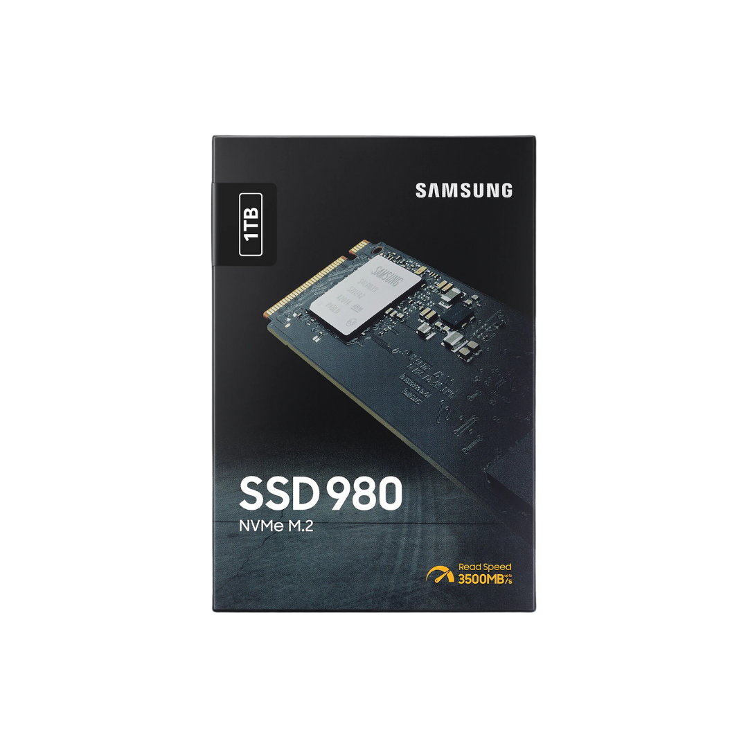 Samsung 1TB SSD 980 EVO M.2 NVMe PCIe Gen 3.0 x4 High Performance Solid State Drive with AES 256-bit Encryption