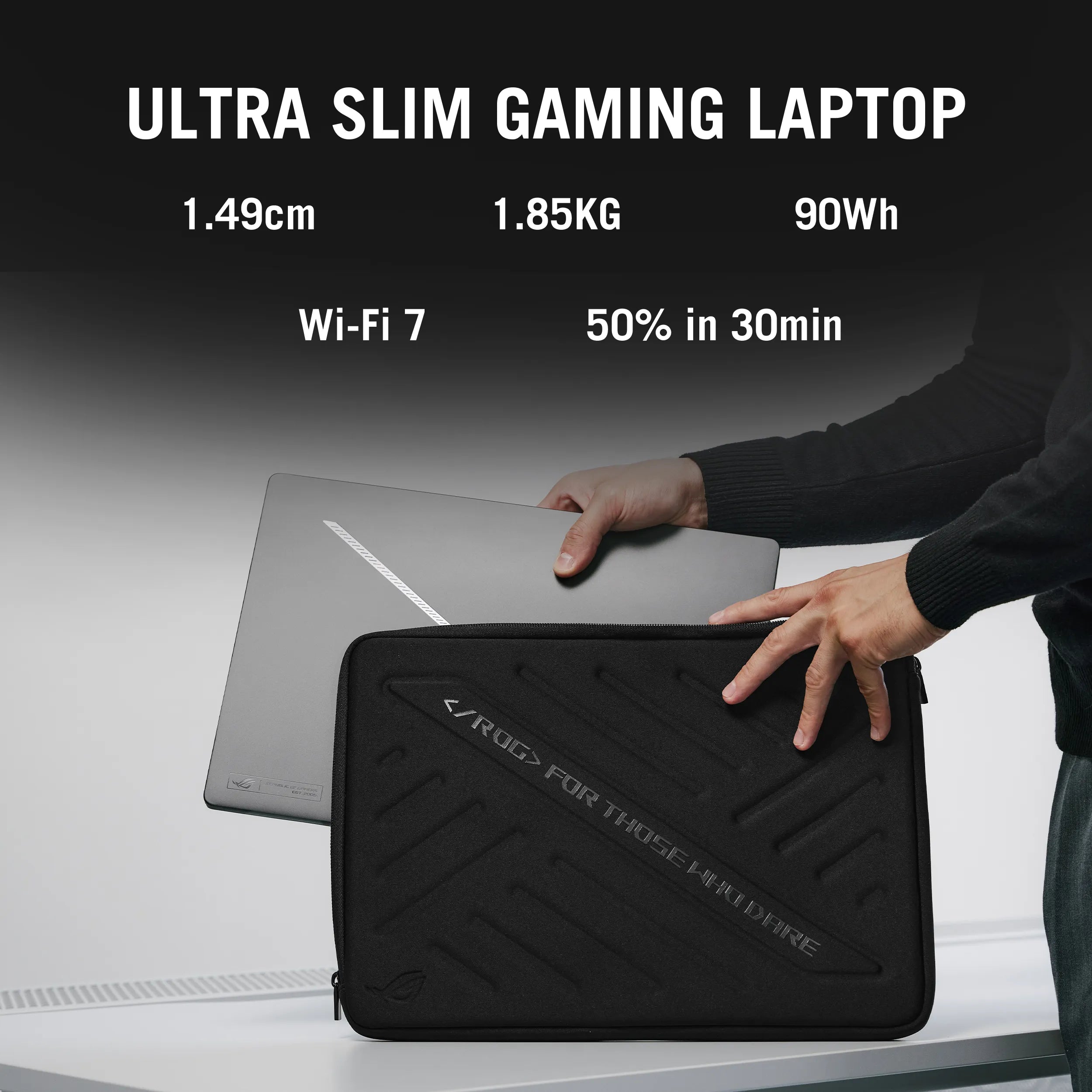 Asus ROG Zephyrus G16, Gaming Laptop, Intel Core Ultra 9 285H, RTX 5080 GPU, 32GB, 2TB PCIe® 4.0 NVMe™ M.2 SSD, 40.64 cms (16) ,2.5K, GU605CW-QR133WS - | Buy Online at Shwetha Computers