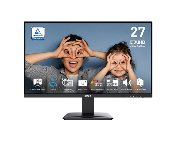 MSI PRO MP273U LED Monitor - 27 Inch UHD - | Buy Online at Shwetha Computers