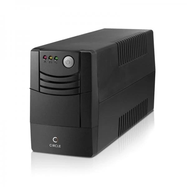 CIRCLE UPS 600VA with 360W Power and 10-15 Minutes Backup Time