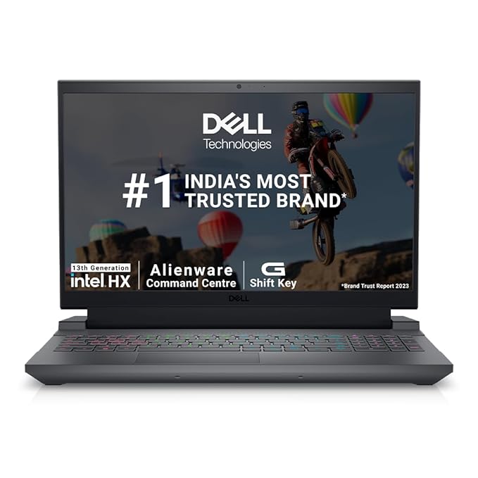 Dell G15-5530 Gaming Laptop, 13th Gen i7-13650Hx Processor, 16GB, 512GB SSD, Nvidia RTX 4050 6GB GDDR6, 15.6" FHD, GN5530N43P5001ORB1