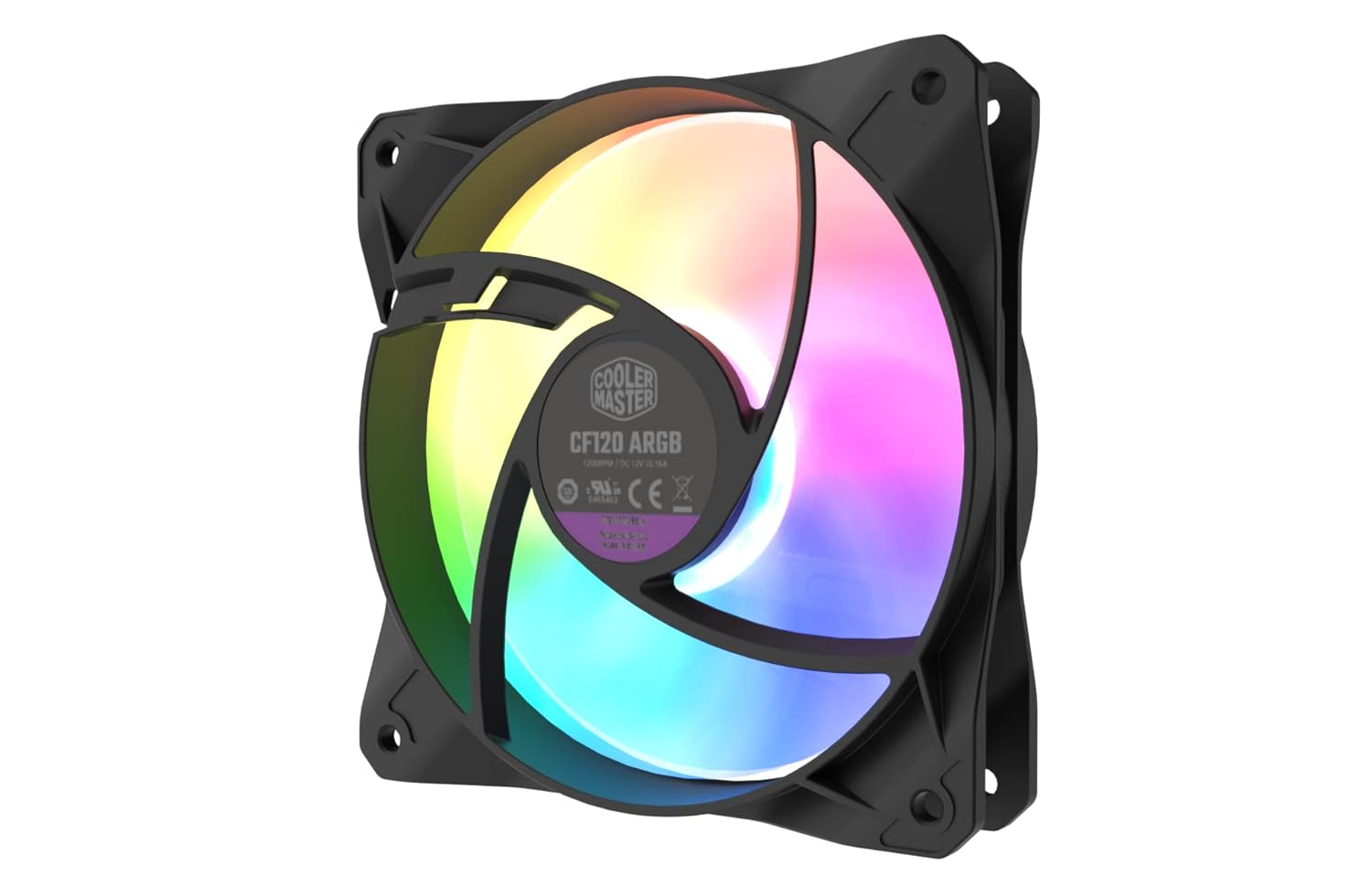 Cooler Master CF120 ARGB Black 120mm Cabinet Fan