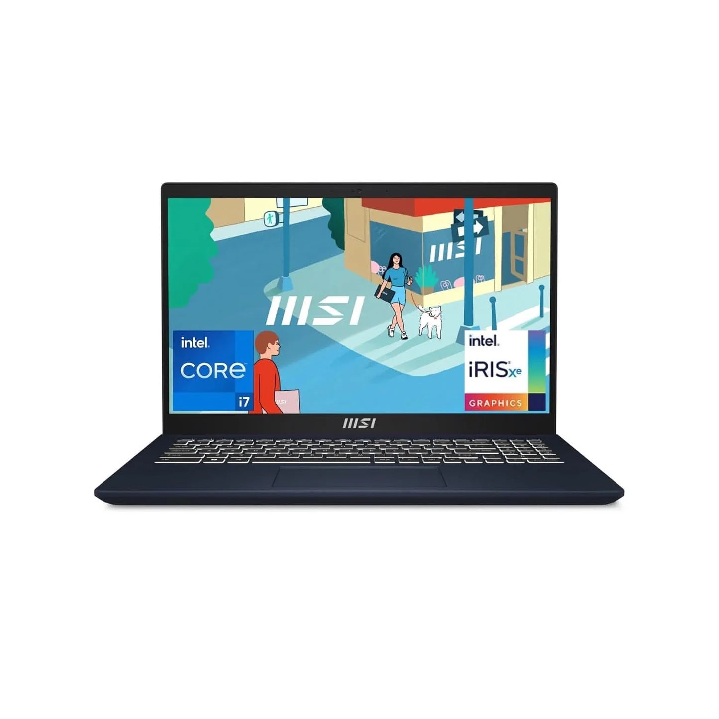 MSI Modern 15 Gaming Laptop Intel Core i7-1355U processor, Intel Iris Xe Graphics, 8GB, 512GB SSD, 15.6" FHD, 15 B13M-290IN - | Buy Online at Shwetha Computers