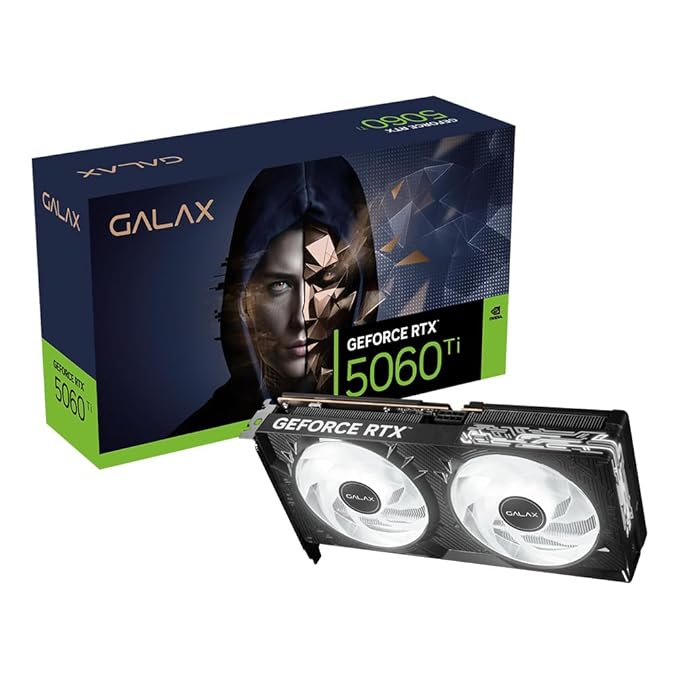 GALAX GeForce RTX 5060 Ti OC 8GB GDDR7 Gaming Graphics Card - | Buy Online at Shwetha Computers