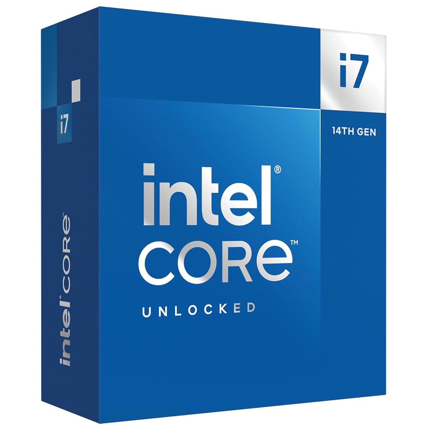 Intel Core i7-14700K 14th Gen Processor with 20 Cores and 28 Threads, 5.4GHz Max Turbo Frequency, DDR5/DDR4 Memory Support, Intel UHD Graphics 770, 5.0 PCI Express Version, Socket LGA-1700 - Desktop CPU