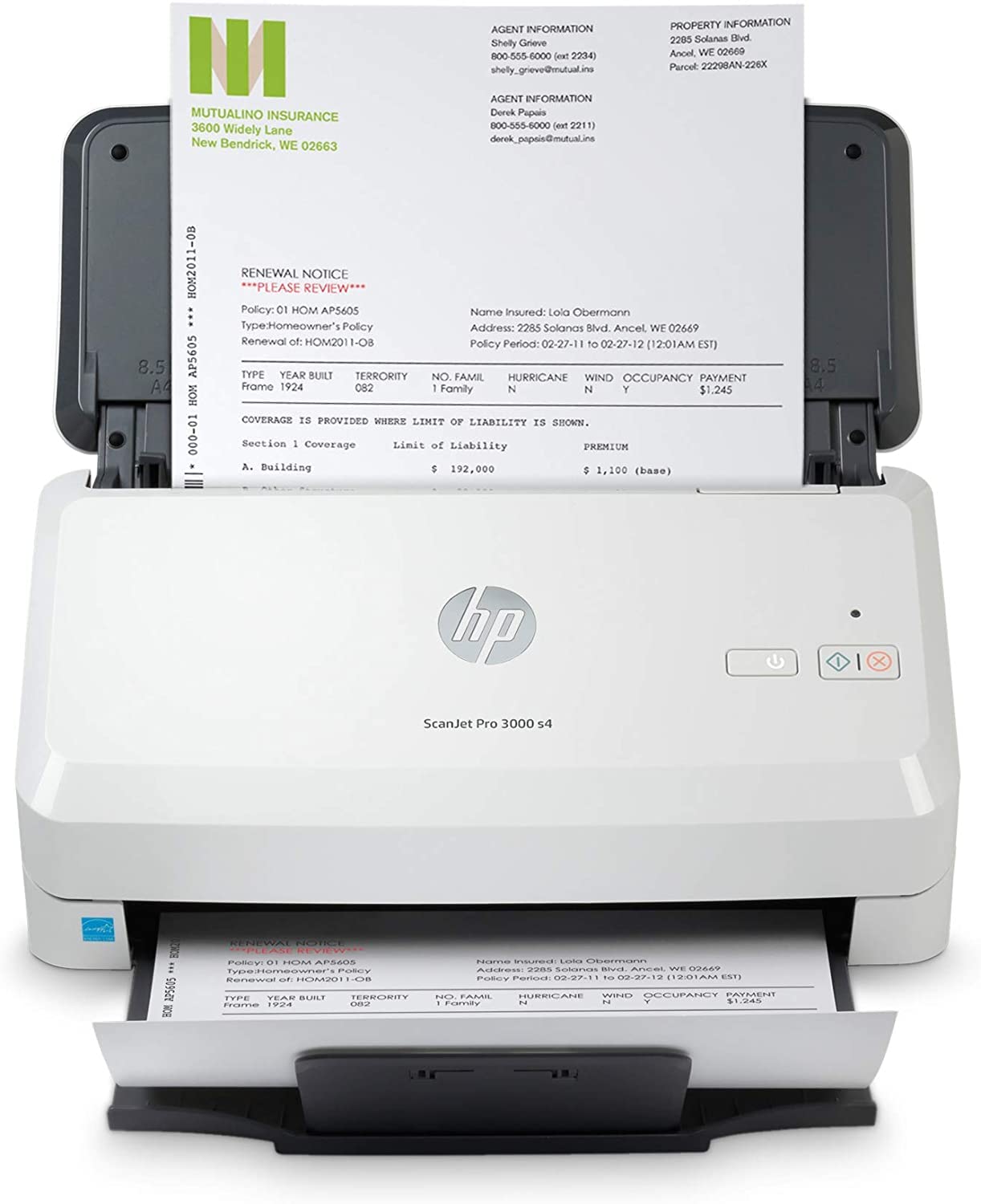 HP ScanJet Pro 3000 S4 Document Scanner | Fast 2-Sided Scanning with ADF for Home and Office - | Buy Online at Shwetha Computers