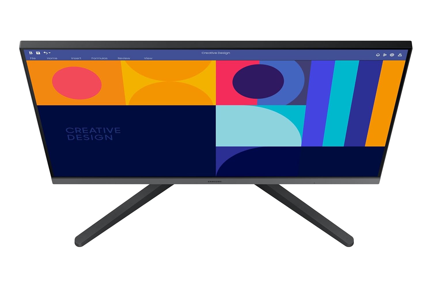 Samsung 24-inch (60.46cm) FHD, IPS, 100 Hz, 1920 x 1080 Flat Monitor, Bezel Less Design, AMD FreeSync, Flicker Free, HDMI, Display Port (LS24C330GAWXXL, Black)
