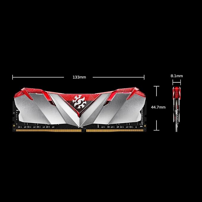 ADATA XPG Gammix D30 Red 16GB CL16 DDR4 3200 MHz RAM (AX4U320016G16A-SR30)