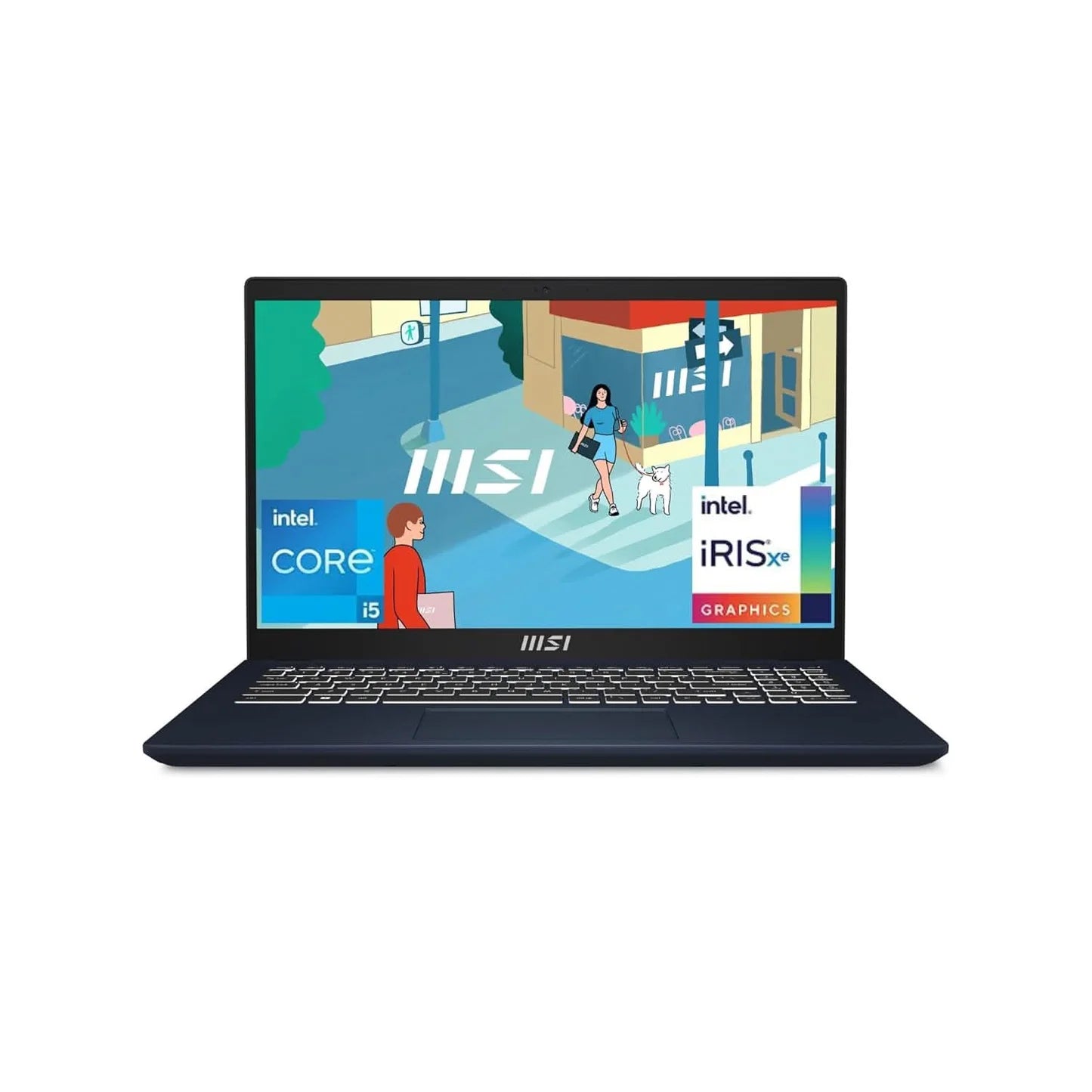 MSI Modern 15 Gaming Laptop Raptor Lake i5-1335U processor, Iris Xe Graphics, 8GB, 512GB SSD, 15.6" FHD, 15 B13M-291IN - | Buy Online at Shwetha Computers