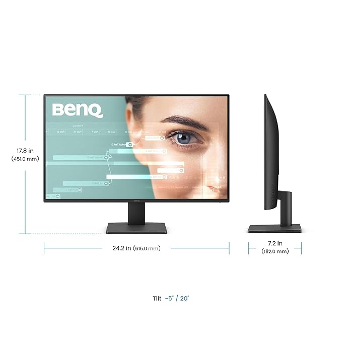 BenQ GW2791 27 Inch FHD Eye-Care Monitor (Black)