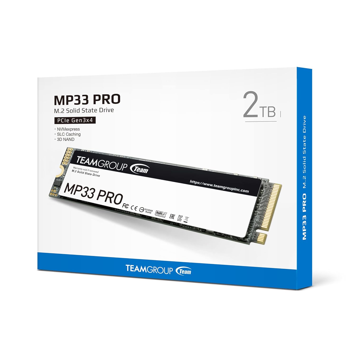 TEAMGROUP MP33 Pro M.2 NVMe 2TB Internal SSD