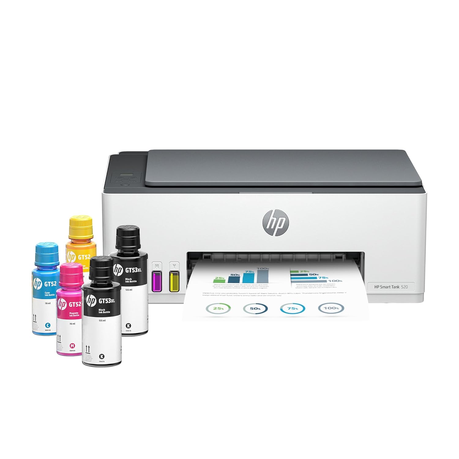 HP 520 Ink Tank PSC MFP | Print, Copy and Scan for Home and Office - | Buy Online at Shwetha Computers