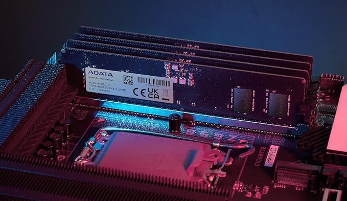 ADATA 16GB CL40 DDR5 4800MHz U-DIMM Desktop RAM (AD5U480016G-S)