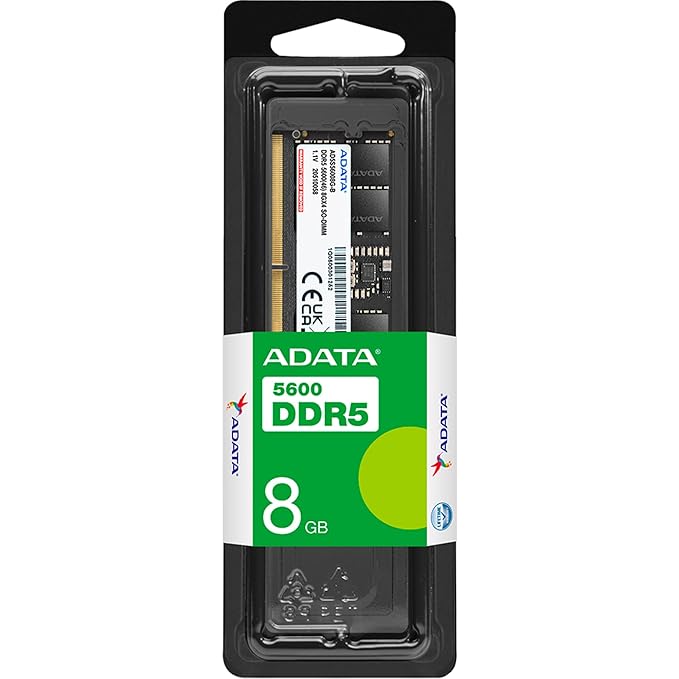 ADATA 8GB CL46 DDR5 5600MHz Laptop RAM (AD5S56008G-S)