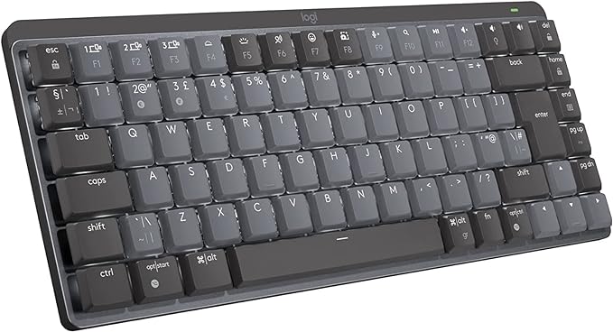 Logitech MX Mechanical Mini Wireless Gaming Keyboard Graphite