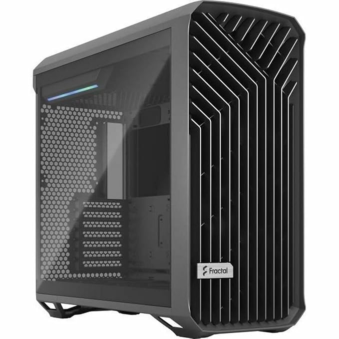Fractal Torrent Gray TG Light Tint Mid Tower Cabinet - | Buy Online at Shwetha Computers