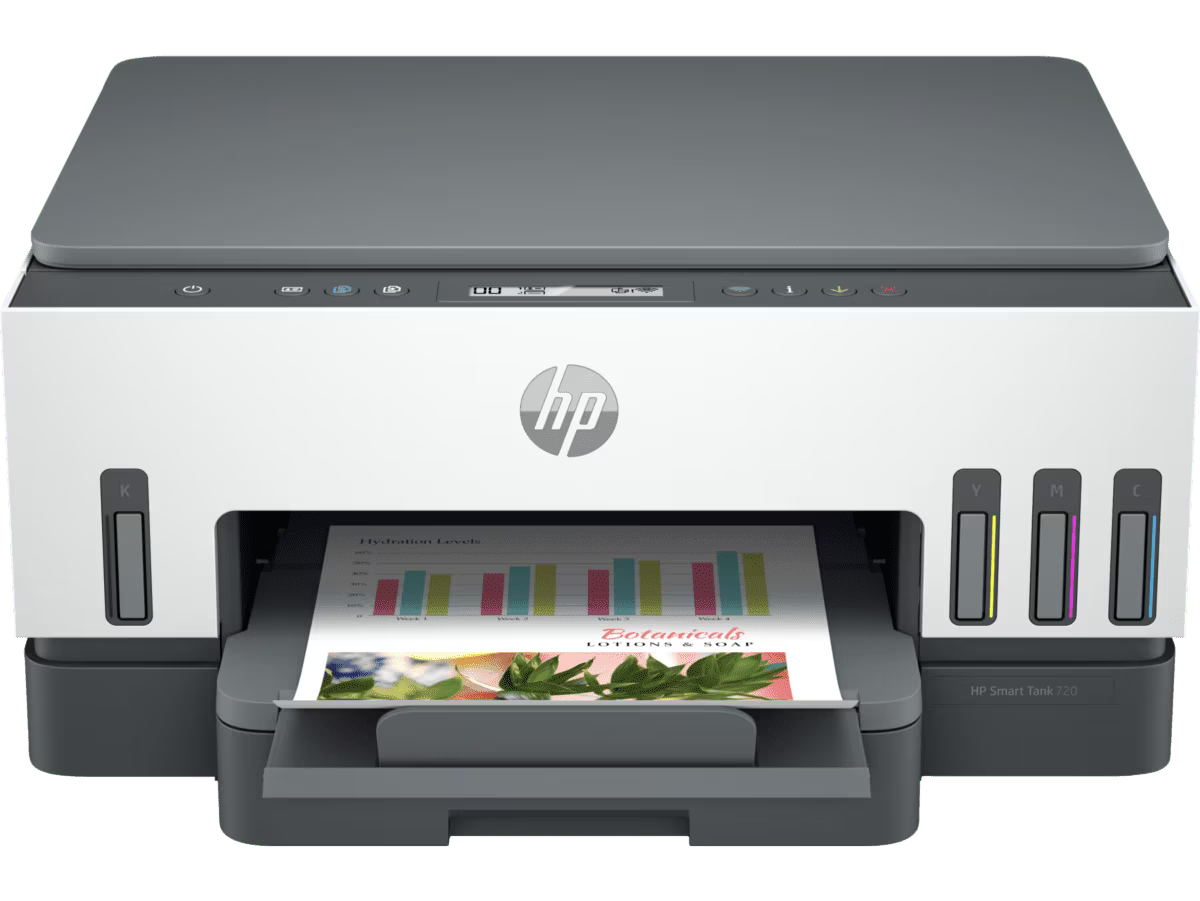 HP 720 Ink Tank PSCWL Duplex MFP | Print, Copy, Scan USB and WiFi for Home and Office - | Buy Online at Shwetha Computers