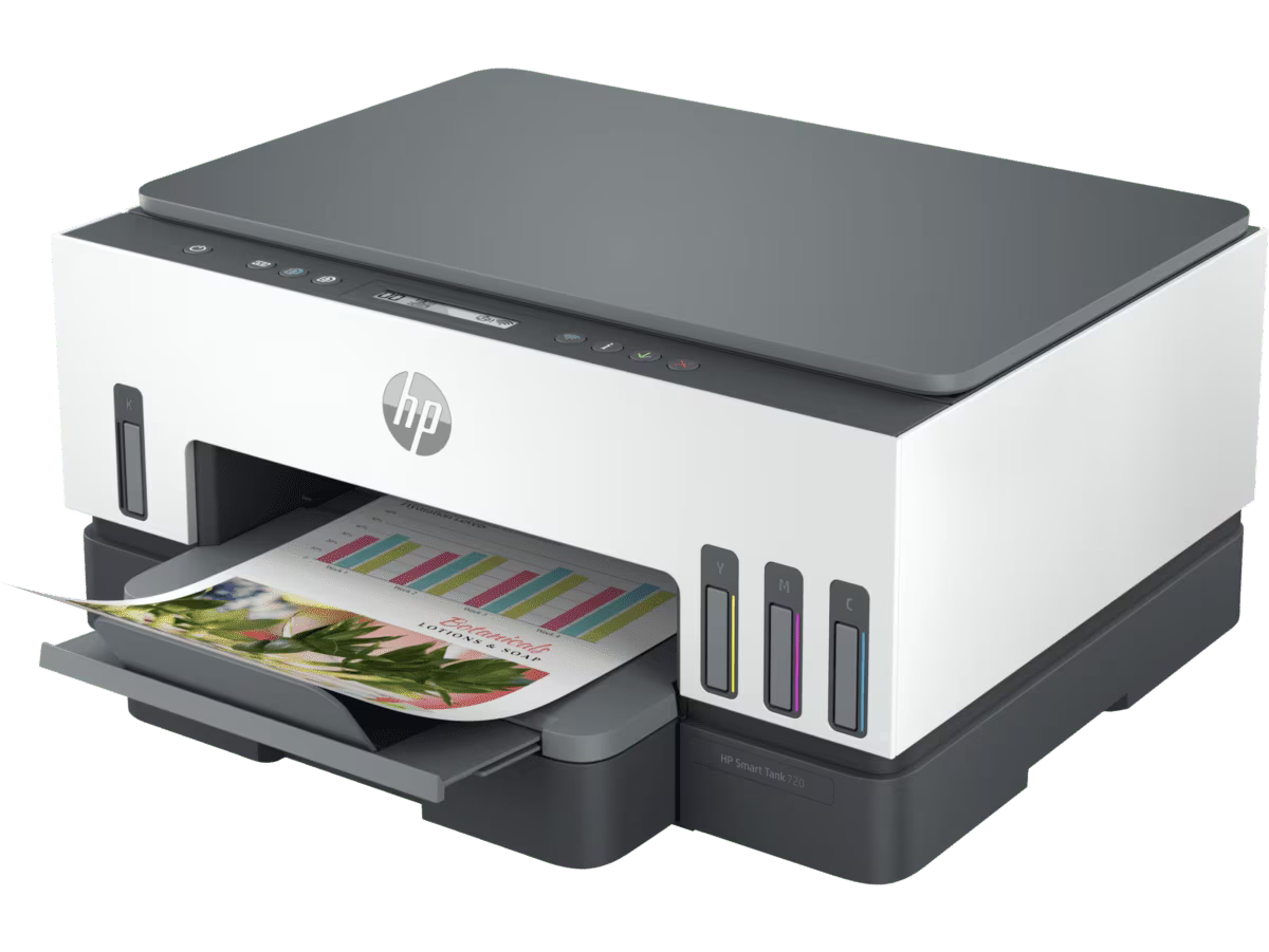 HP 720 Ink Tank PSCWL Duplex MFP | Print, Copy, Scan USB and WiFi for Home and Office - | Buy Online at Shwetha Computers