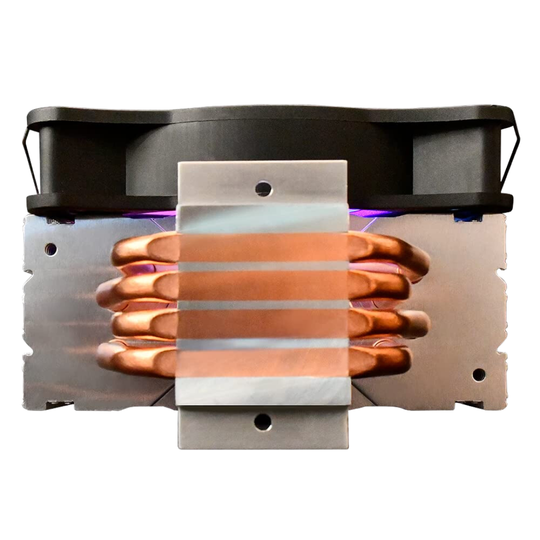 Gamdias Boreas E1-410 Lite RGB 120mm CPU Air Cooler with Aluminum Fins and 70.2CFM Airflow