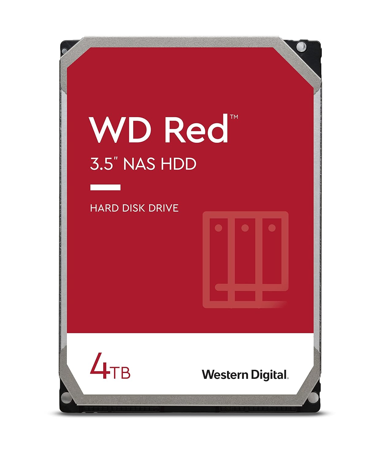WD Red 4TB NAS Internal Hard Drive - 5400 RPM, SATA 6Gb/s, SMR