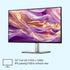 DELL P2425HE 24" FHD IPS/100Hz/Black Office Monitor - | Buy Online at Shwetha Computers