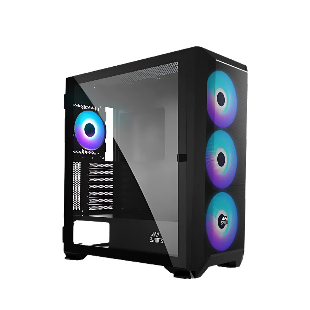 Ant Esports 711 Air Mid Tower ARGB Gaming Cabinet