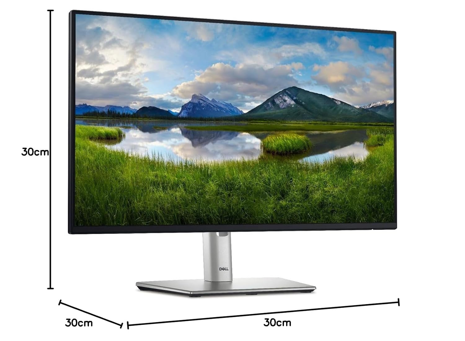 DELL P2425HE 24" FHD IPS/100Hz/Black Office Monitor - | Buy Online at Shwetha Computers