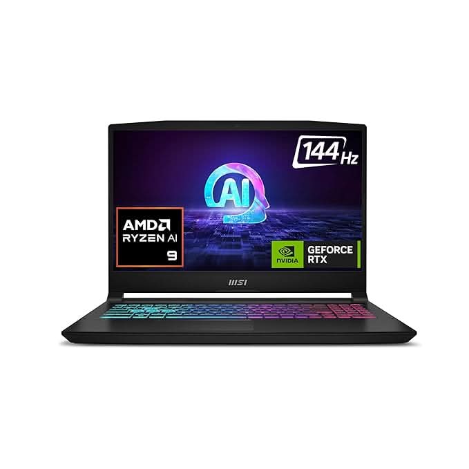 MSI Katana A15 AI Gaming Laptop AMD RYZEN 9 8945HS Processor, NVIDIA GeForce RTX 4070, 8x2GB, 1TB SSD, 15.6" FHD, A15 AI B8VG-440IN - | Buy Online at Shwetha Computers