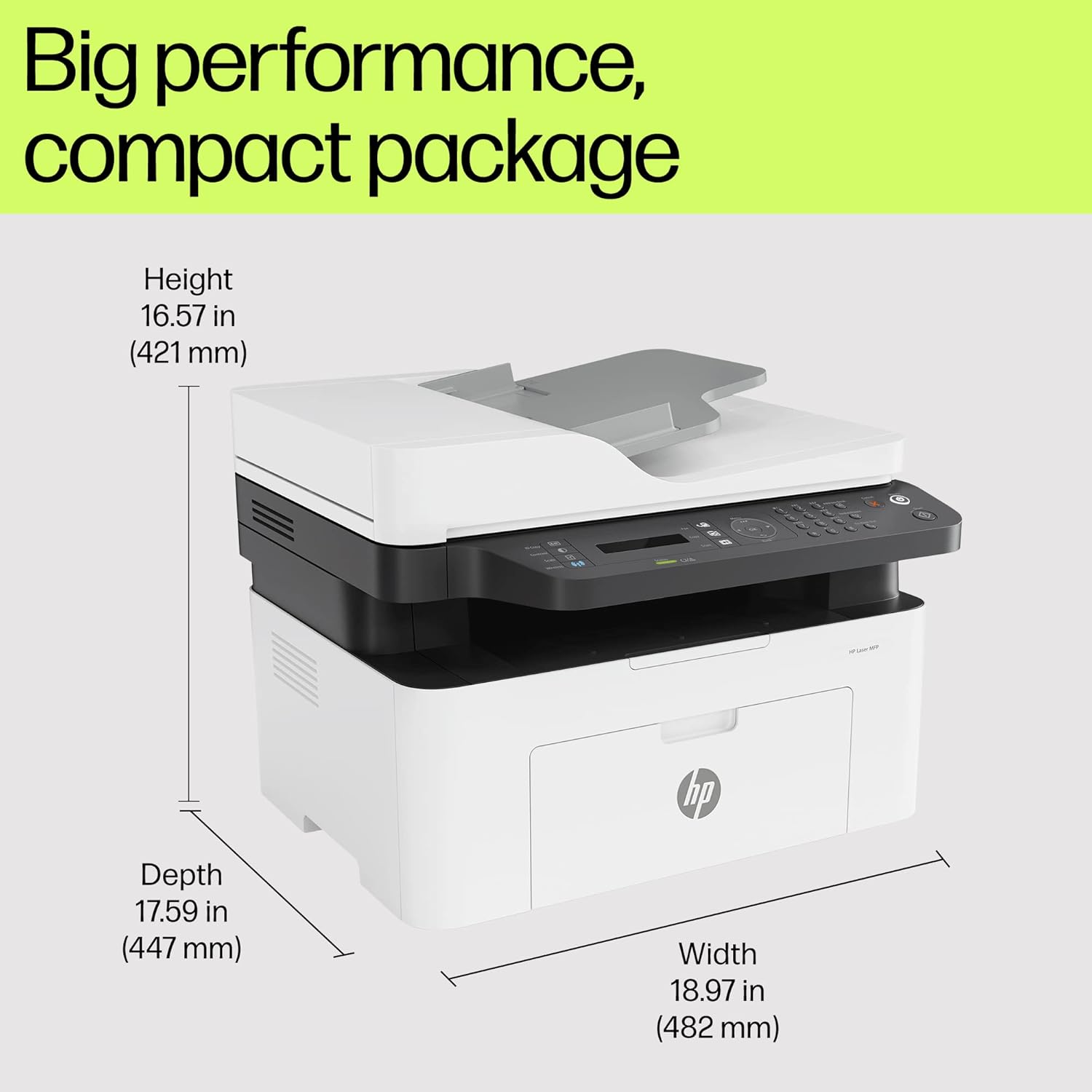HP Laser 1188FNW MFP ADF Printer | Print, Copy, Scan and Fax for Home and Office - | Buy Online at Shwetha Computers