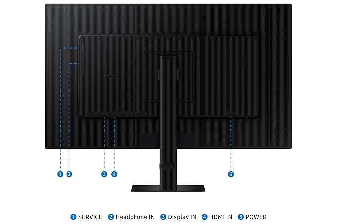 Samsung LS27D700 27" 4K UHD IPS/60Hz/HDR10/Black Monitor - | Buy Online at Shwetha Computers