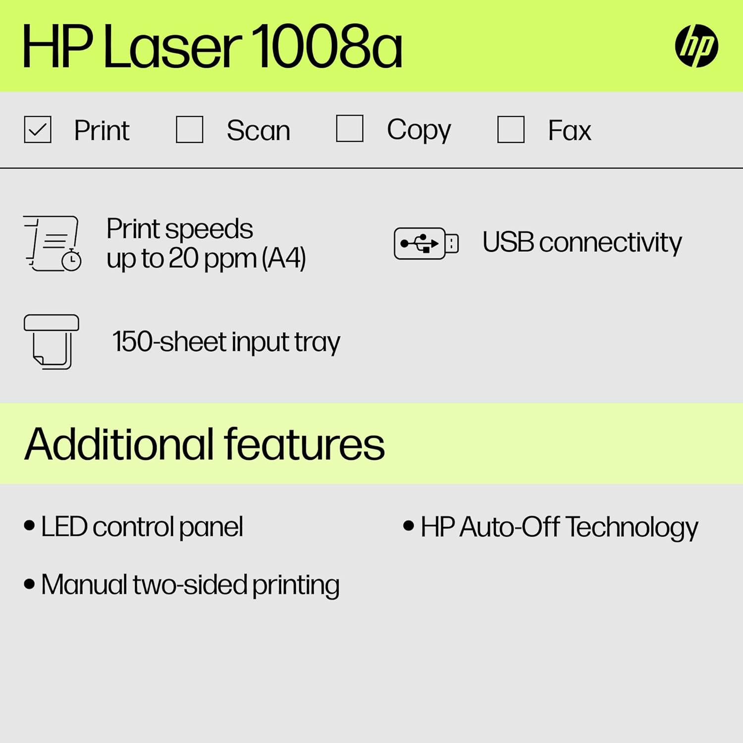 HP Laser 1008A SFP Printer | Print for Home and Office - | Buy Online at Shwetha Computers
