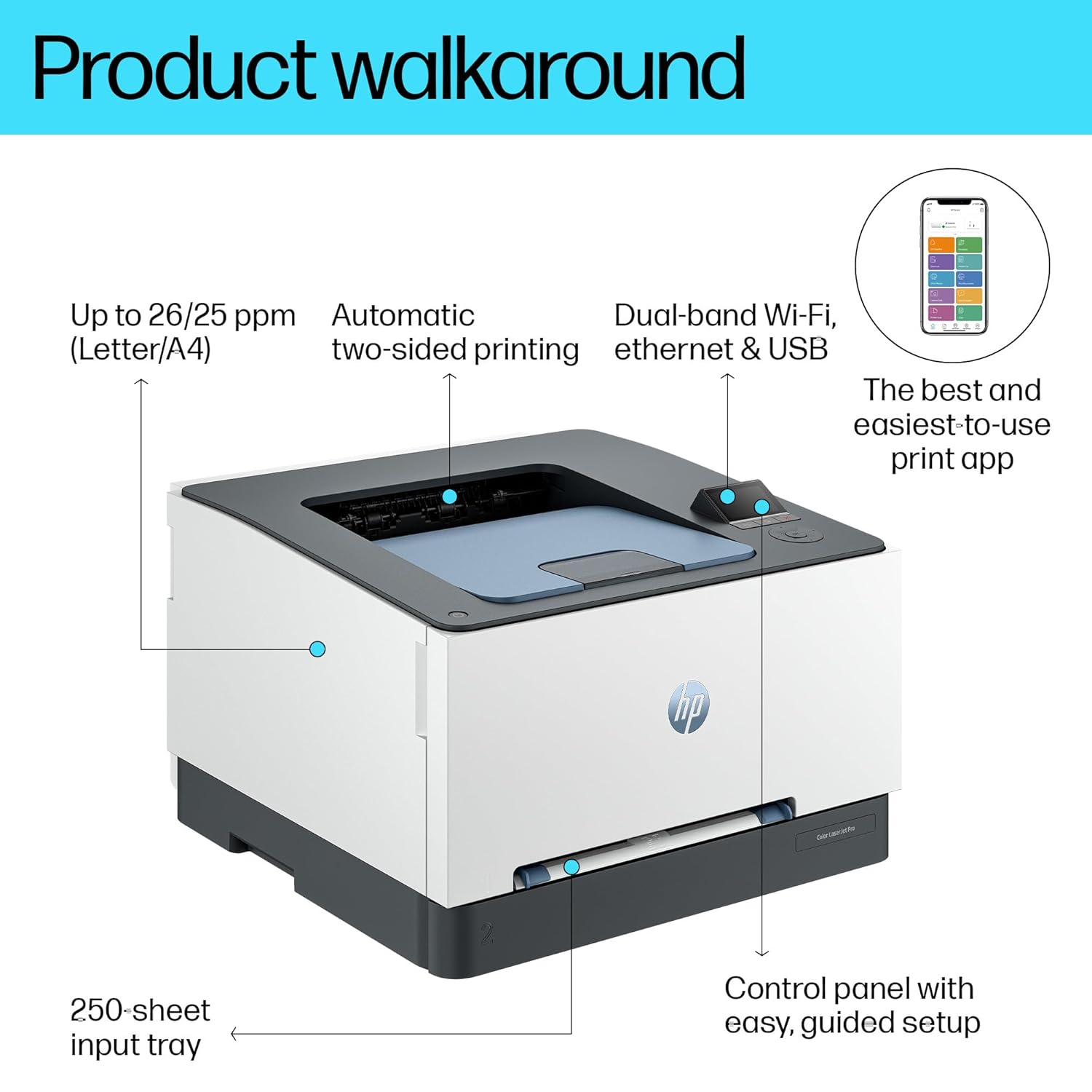 HP LaserJet Pro Colour 3203 DW SFP Printer | Copy, and Scan for Home and Office - | Buy Online at Shwetha Computers