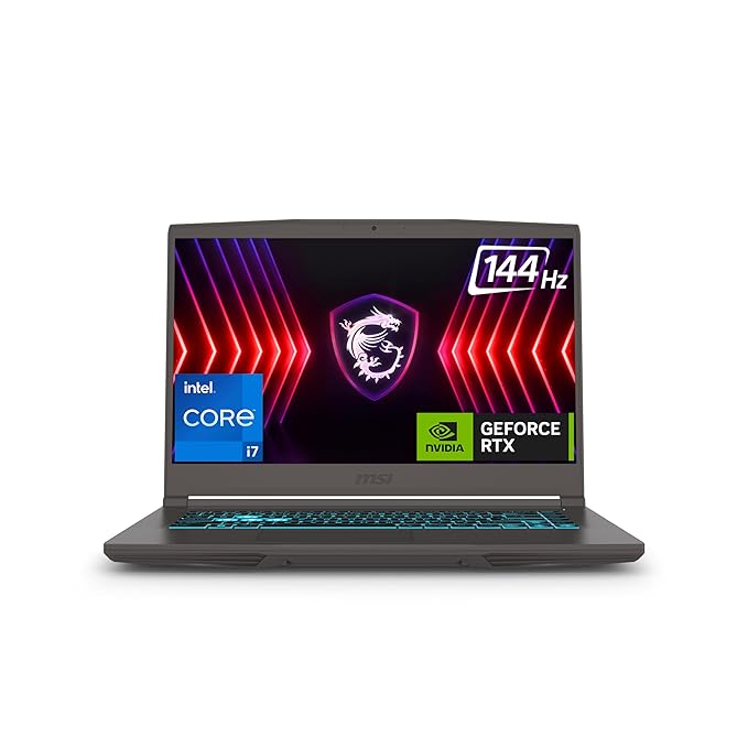 MSI Thin 15 Gaming Laptop Intel 13th Gen. Core i7 13620H processor, RTX 4050-6GB, 16GB, 512GB SSD, 15.6" FHD, B13VE-2089IN