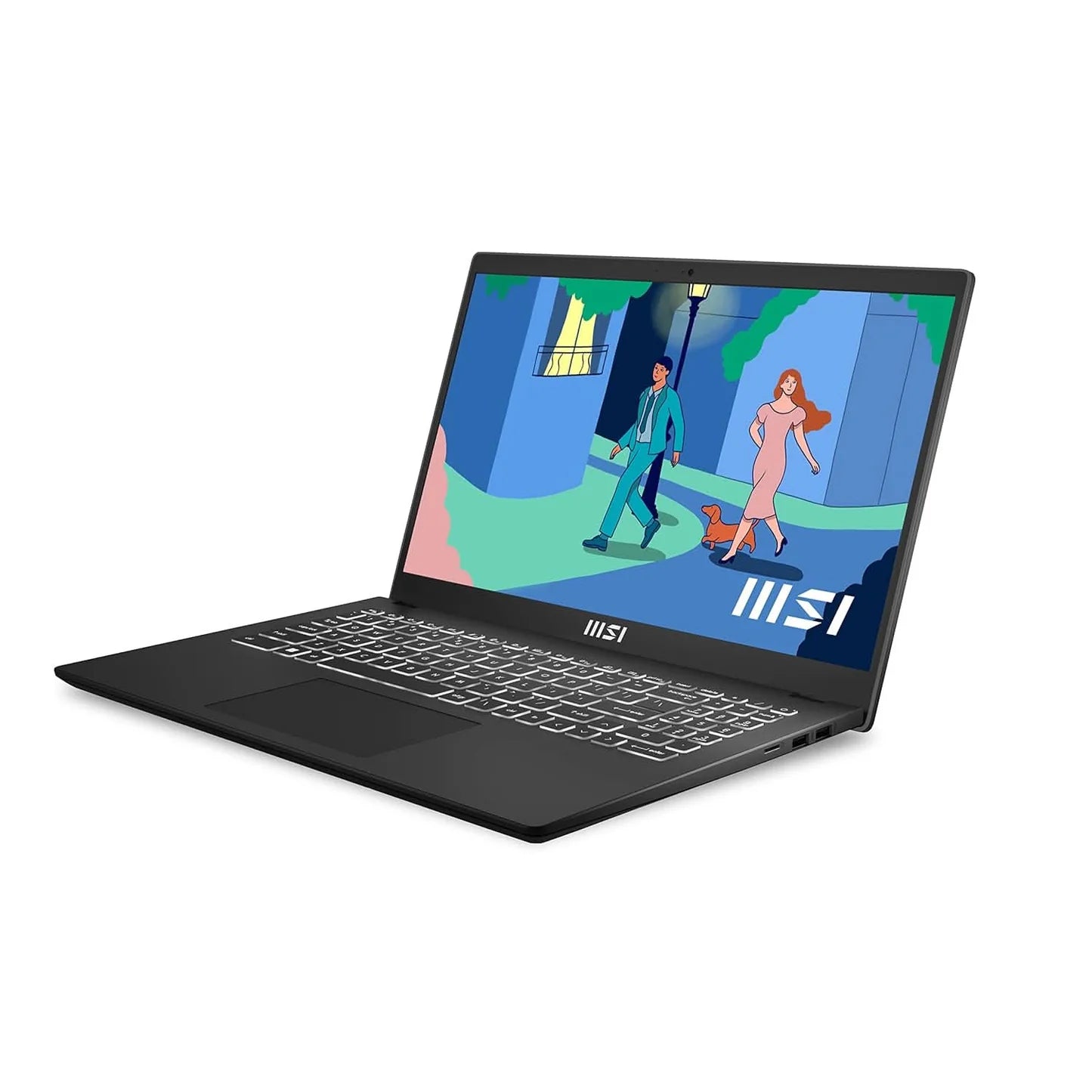 MSI Modern 15 Gaming Laptop Ryzen 7 7730U processor, AMD Radeon Graphics, 16GB, 512GB SSD, 15.6