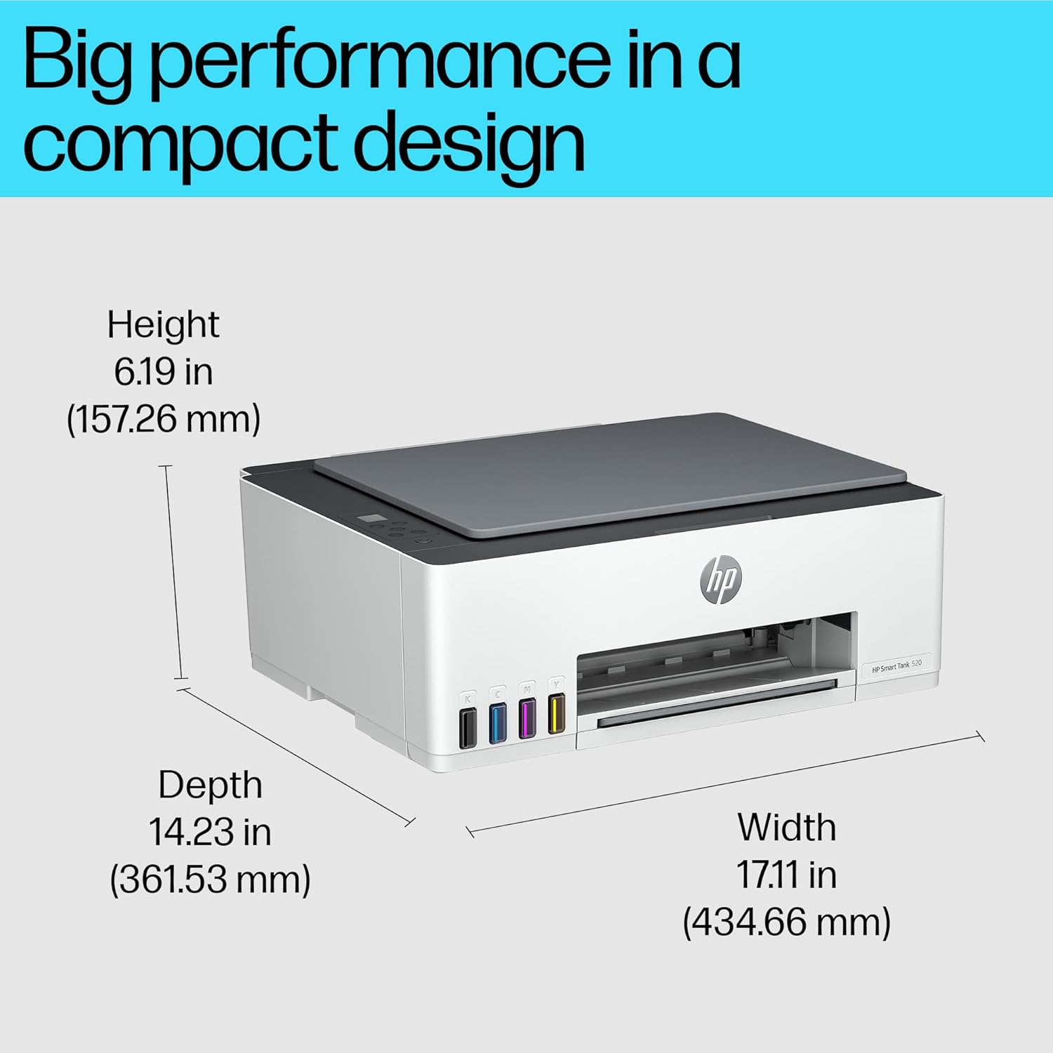 HP 520 Ink Tank PSC MFP | Print, Copy and Scan for Home and Office - | Buy Online at Shwetha Computers