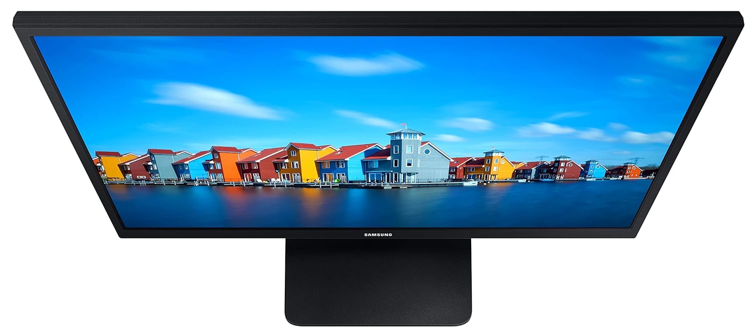 Samsung 22-inch(54.48cm) LED 1920 x 1080 Pixels FHD Flat Monitor, VA, 60 Hz, Wide View Angle, HDMI, D-sub Ports, Flicker Free, (LS22A334NHWXXL, Black) - | Buy Online at Shwetha Computers