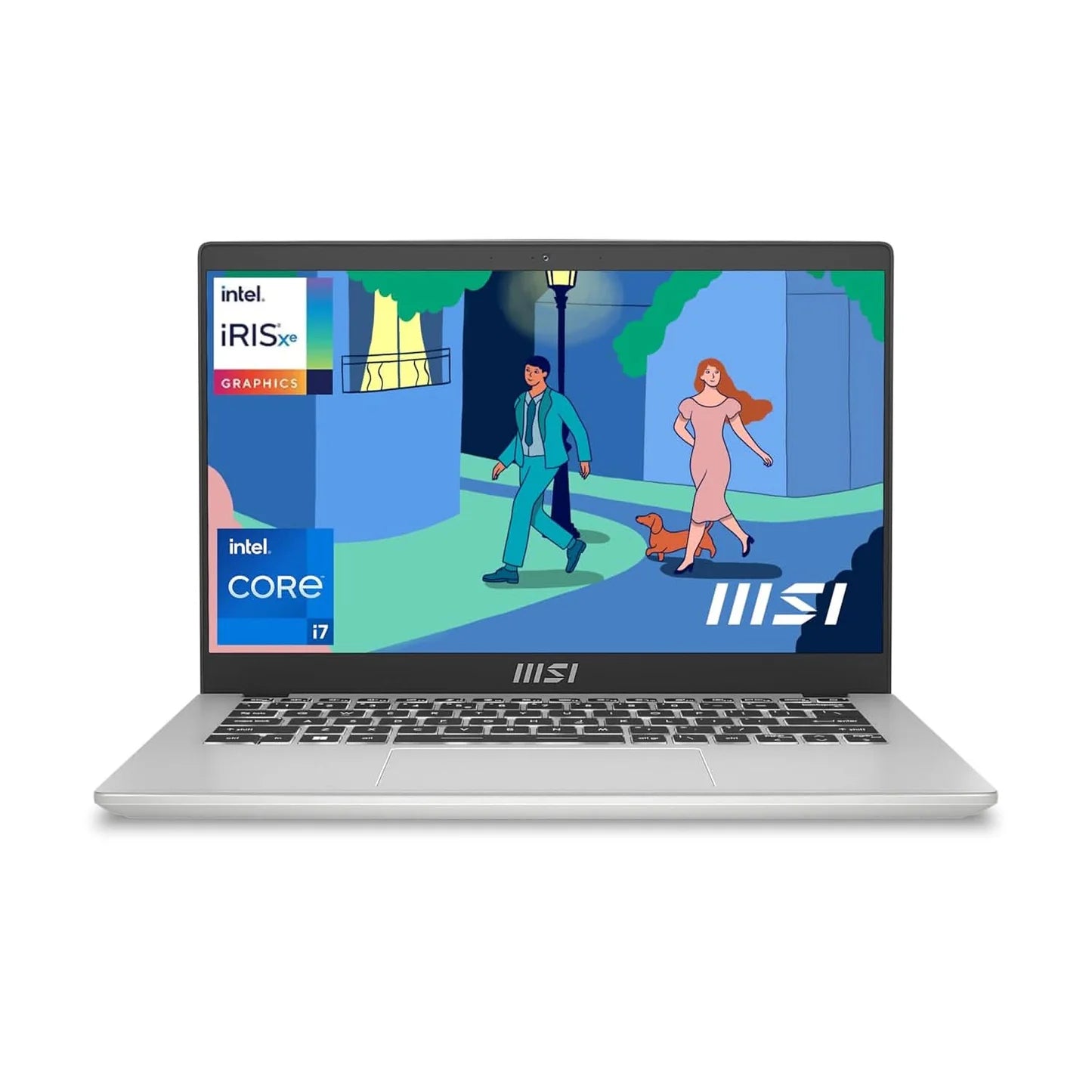 MSI Modern 14 Gaming Laptop Intel Core i5-1334U processor, Iris Xe Graphics, 16GB, 512GB SSD, 14