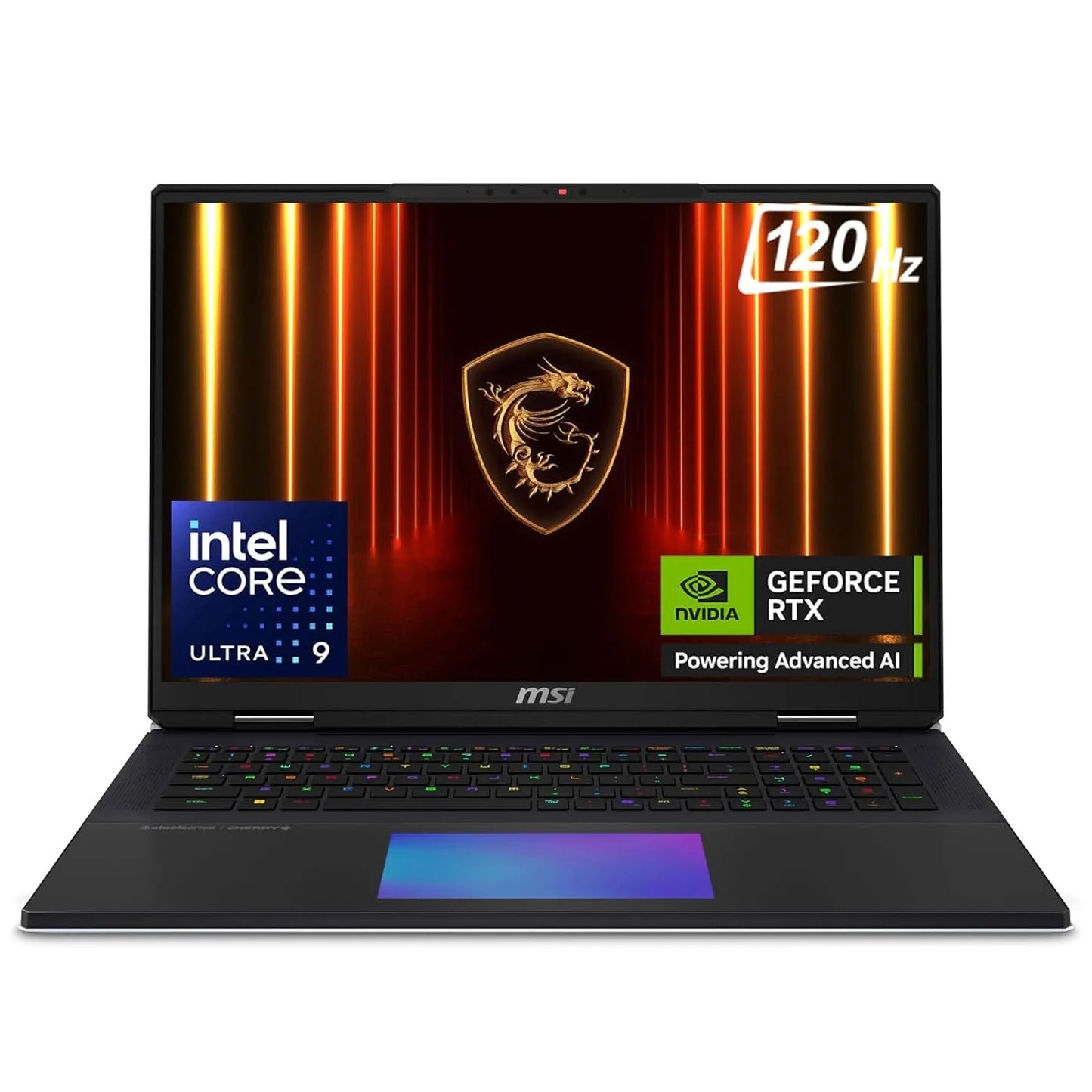 MSI Titan 18 HX AI Gaming Laptop Intel Core Ultra 9 285HX Processor, NVIDIA GeForce RTX 5090, 32x2GB, 2TB SSD, 18" UHD+, 18 HX AIA2XWJG-486IN - | Buy Online at Shwetha Computers