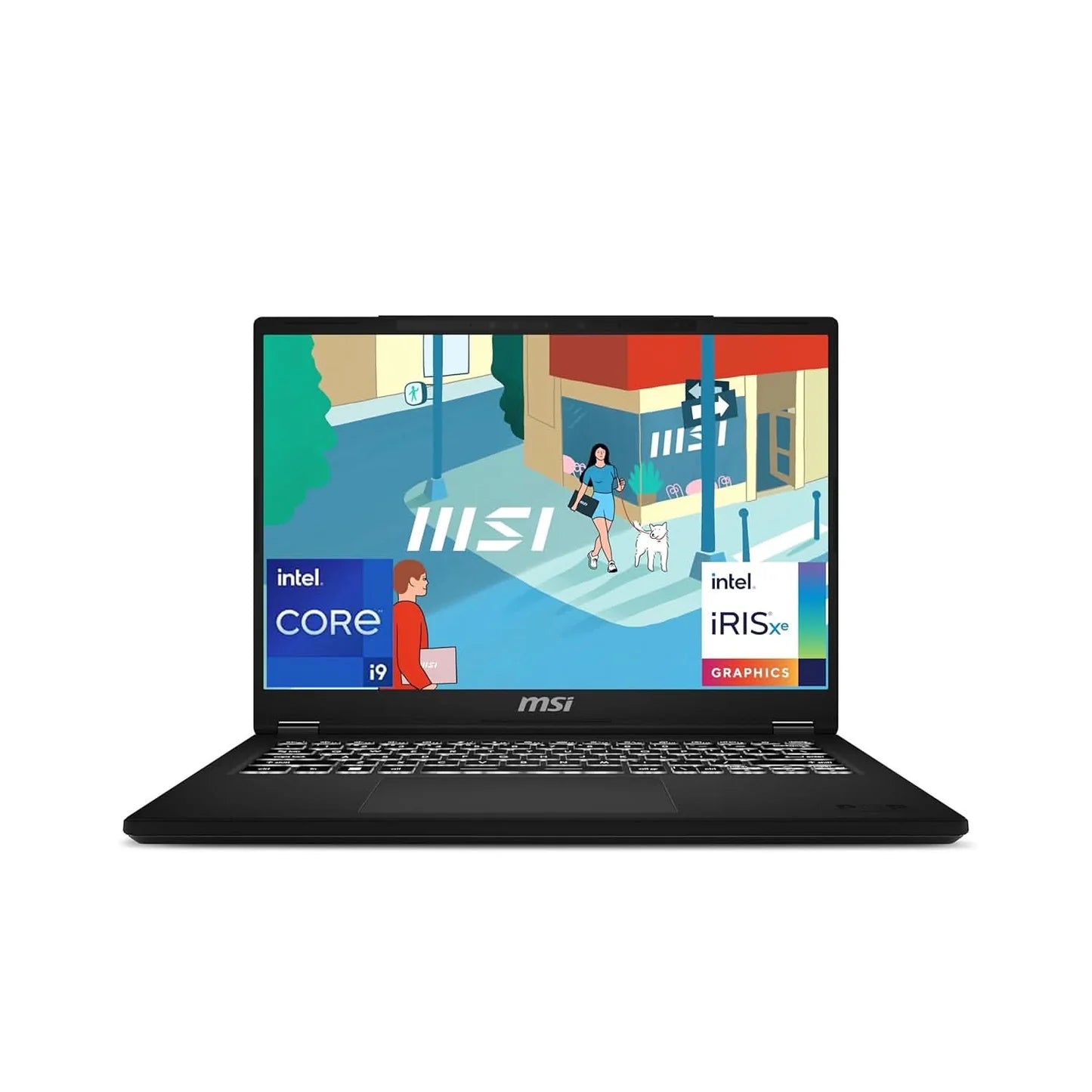 MSI Modern 14 Gaming Laptop Intel Core i9 13900H processor, Intel Iris Xe Graphics, 8x2GB, 1TB SSD, 14