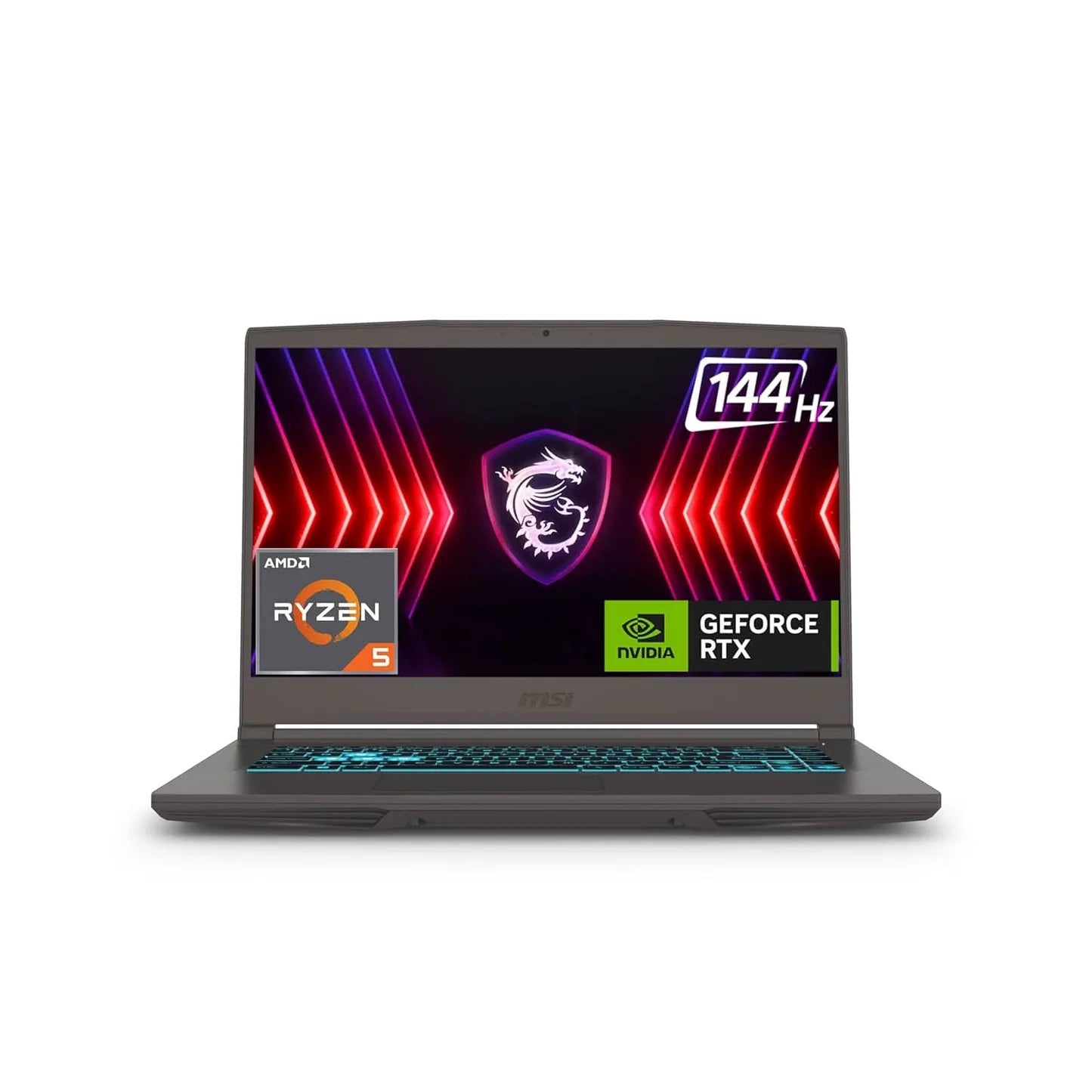 MSI Thin A15 Gaming Laptop Ryzen 5 7535HS processor, NVIDIA GeForce RTX 2050, 8x2GB, 512GB SSD, 15.6" FHD, A15 B7UCX-285IN - | Buy Online at Shwetha Computers