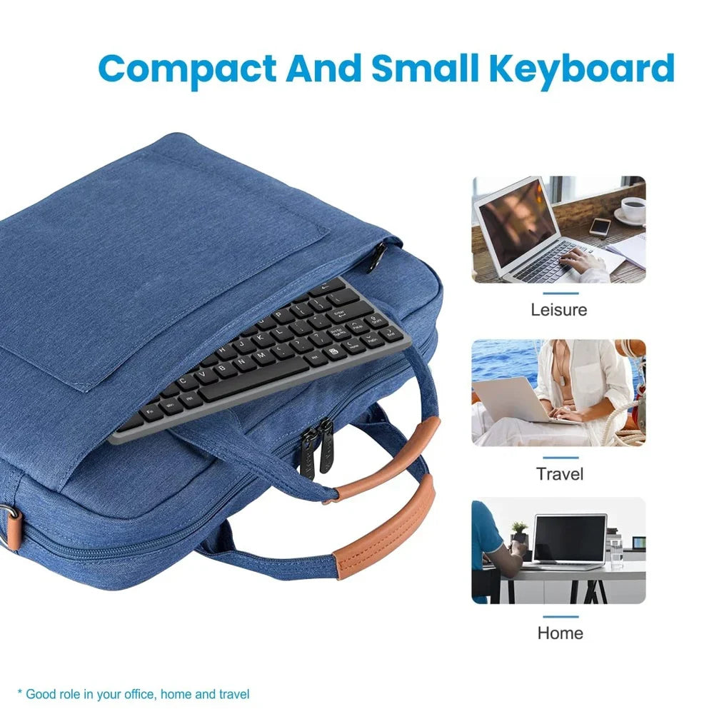 PORTRONICS Key 2 Combo Multimedia Wireless Keyboard & Mouse 2.4 GHz Wireless | Tenkeyless Size | Single USB Receiver | High-Precision Mouse
