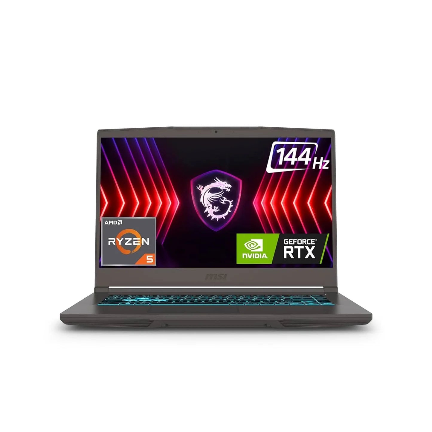 MSI Thin A15 Gaming Laptop Ryzen 5 7535HS processor, NVIDIA GeForce RTX 2050, 8x2GB, 512GB SSD, 15.6" FHD, A15 B7UCX-068IN - | Buy Online at Shwetha Computers
