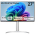 LG Ultrafine 27UP650K 27" 4K UHD IPS/60Hz/White Flat Office Monitor - | Buy Online at Shwetha Computers