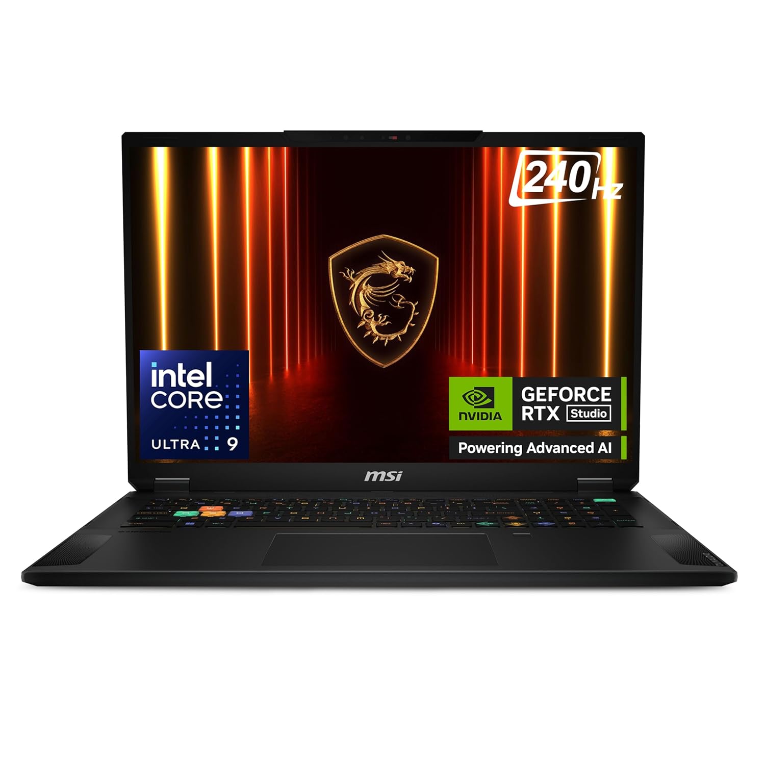 MSI Stealth 18 Gaming Laptop Intel Series 2 Core Ultra 9 275HX Processor, NVIDIA GeForce RTX 5070, 16x2GB, 2TB SSD, 18