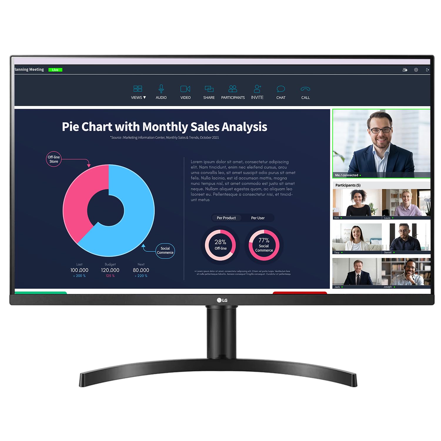 LG 32QN650 31.5-inch IPS Monitor 2560x1440p 99% sRGB Edge LED Display