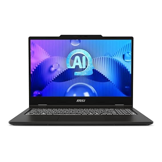 MSI Venture 15 AI Gaming Laptop Intel Core Ultra 5 processor 125H, Intel Arc Graphics, 8x2GB, 512GB SSD, 15.6" FHD, 15 AI A1MG-016IN - | Buy Online at Shwetha Computers