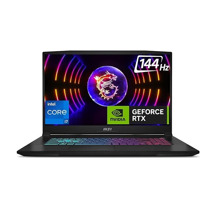 MSI Katana 17 Gaming Laptop Intel Core i7-13620H Processor, RTX 4060, 8x2GB, 1TB SSD, 17.3