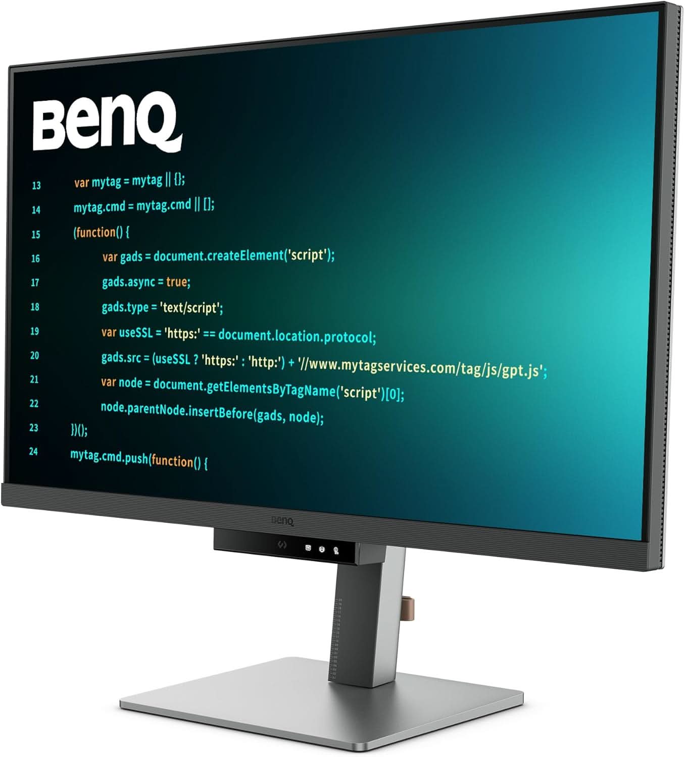 BenQ RD320U 32 Inch 4K Dual Coding Monitor with MoonHalo Lighting & ErgoArm